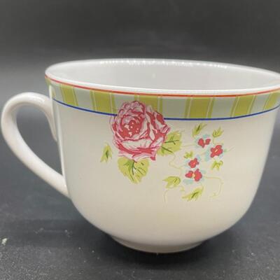 Floral Tea Cup & Saucer Set of Two