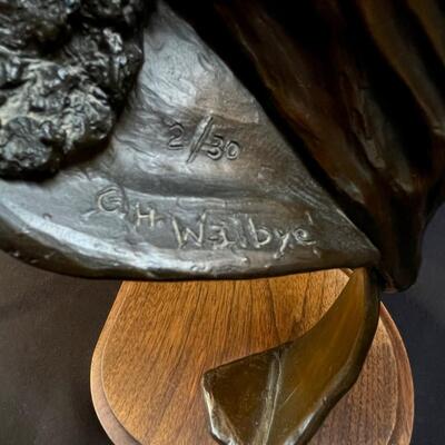 George Walbye Limited Edition Bronze - I Know His Heart