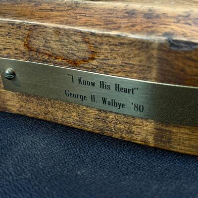 George Walbye Limited Edition Bronze - I Know His Heart