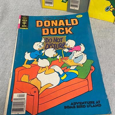 Walt Disney Gold Key Comics Lot of 7 Books Uncle Scrooge Mickey Mouse Donald Duck Goofy