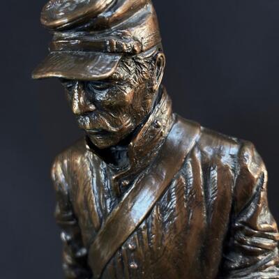 Harold T Holden Bronze Civil War Soldier CORP. NESS