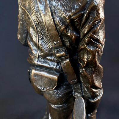 Harold T Holden Bronze Civil War Soldier CORP. NESS