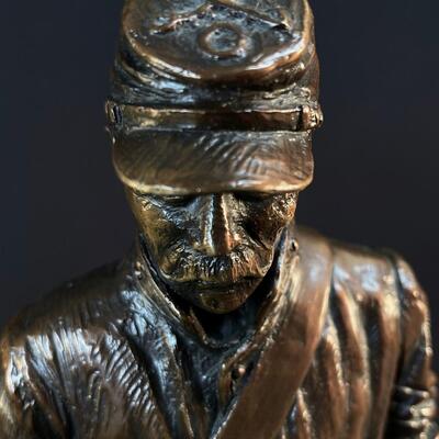 Harold T Holden Bronze Civil War Soldier CORP. NESS