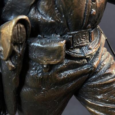 Harold T Holden Bronze Civil War Soldier CORP. NESS