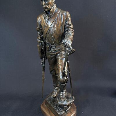 Harold T Holden Bronze Civil War Soldier CORP. NESS