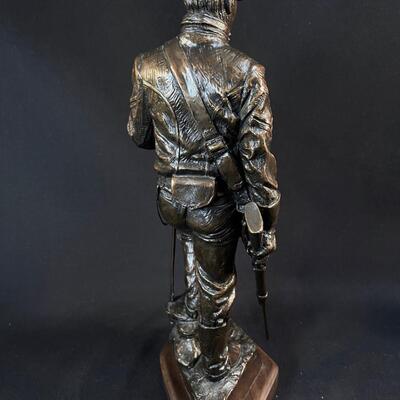 Harold T Holden Bronze Civil War Soldier CORP. NESS