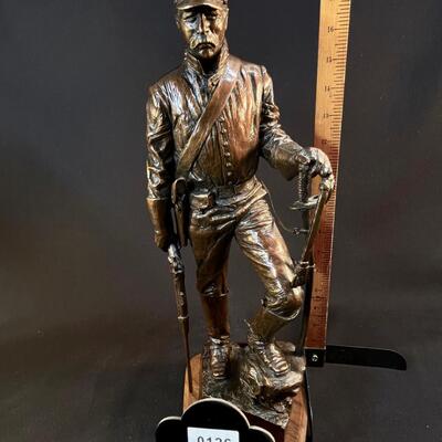 Harold T Holden Bronze Civil War Soldier CORP. NESS