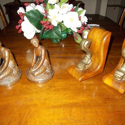 Two Pair of  Antique Bookends
