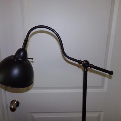 LOT 5  ROCKING RECLINER AND FLOOR LAMP
