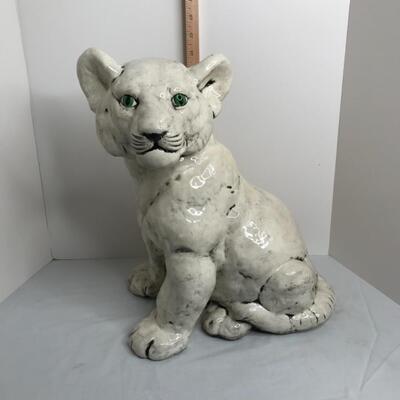 Ceramic Cub Lion