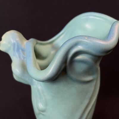 Monumental Figural Nude Van Briggle Vase rare
