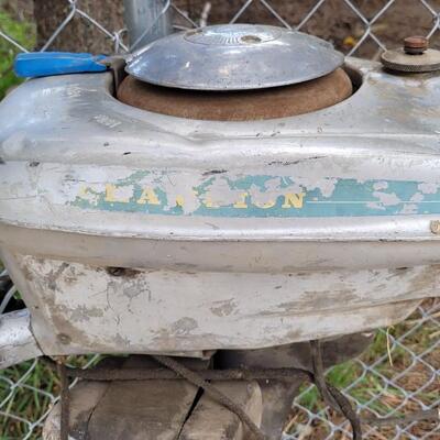 Lot 19: Vintage CHAMPION Outboard Boat Motor 