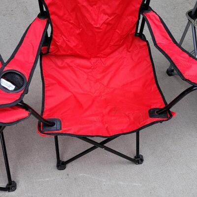 Lot 24: (3) Folding Leisure Camping Chairs 