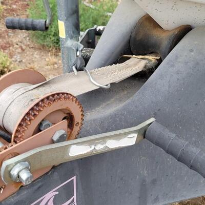 Lot 33: Vintage JET RIDER Jet ski NISSAN ENGINE w/ Original Trailer (Clear CO Title Ready to Transfer)