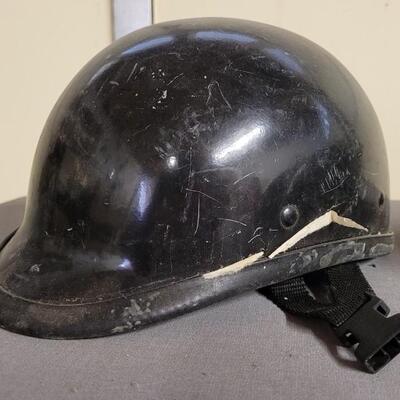Lot 41: (3) Black Shell Motorcycle Helmets 