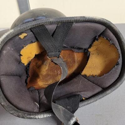 Lot 41: (3) Black Shell Motorcycle Helmets 