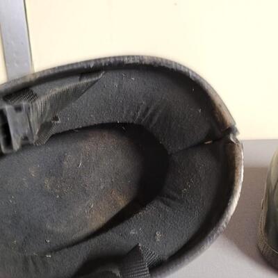 Lot 41: (3) Black Shell Motorcycle Helmets 