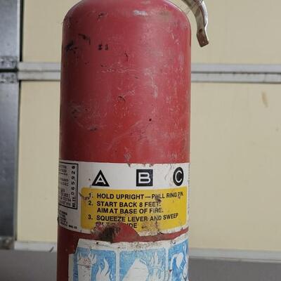 Lot 43: Vintage Full Safety Fire Extinguisher 