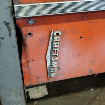 Lot 46: Vintage CRAFTSMAN Tool Box w/ 3 Trays