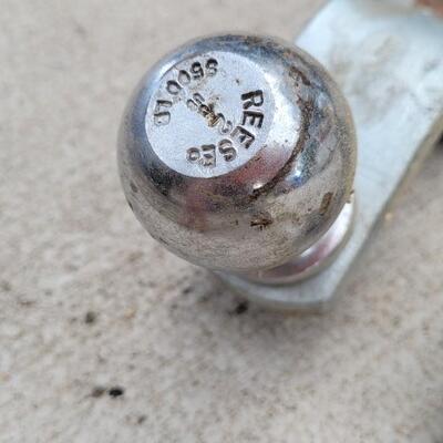 Lot 51: (2) Automotive Tow Hitches (1 w/ Ball)