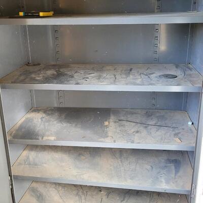 Lot 55: Vintage ALL STEEL EQUIPMENT Storage Locker 