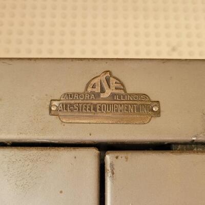 Lot 55: Vintage ALL STEEL EQUIPMENT Storage Locker 