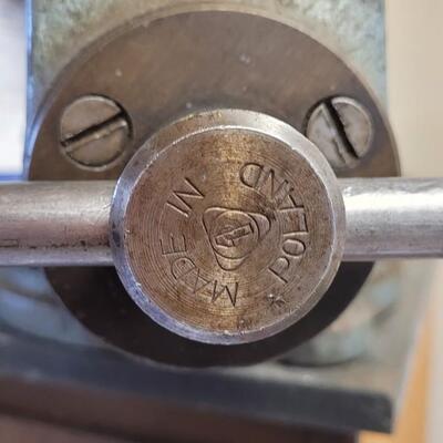 Lot 56: Vintage Large MADE IN POLAND Bench Vise 