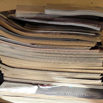 Lot 58: Huge Pile of Assorted Hot Rod and Motorcycle Magazines 