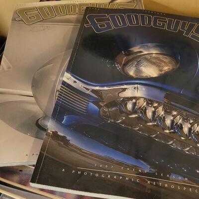 Lot 58: Huge Pile of Assorted Hot Rod and Motorcycle Magazines 