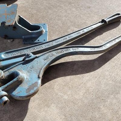 Lot 59: Vintage ROPER WHITNEY Hand Punch Kit
