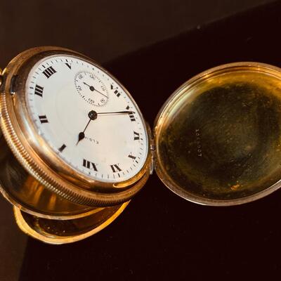 Antique ELGIN Mens Case 20 yr Pocket Watch