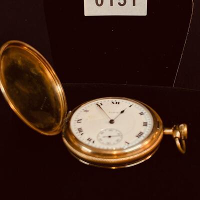 Antique ELGIN Mens Case 20 yr Pocket Watch