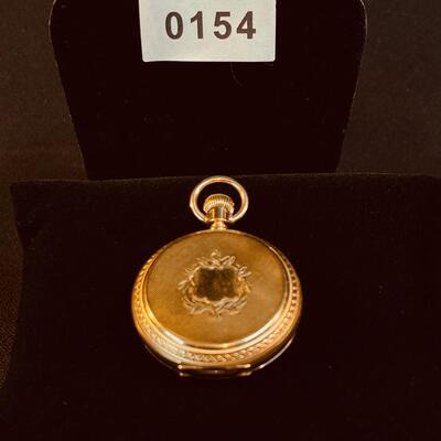 Antique AW Waltham Pocket Watch Working