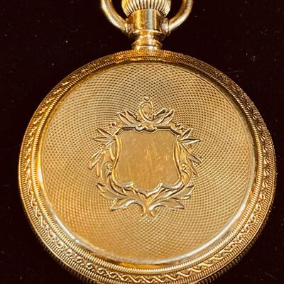 Antique AW Waltham Pocket Watch Working