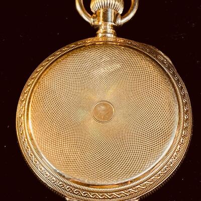 Antique AW Waltham Pocket Watch Working