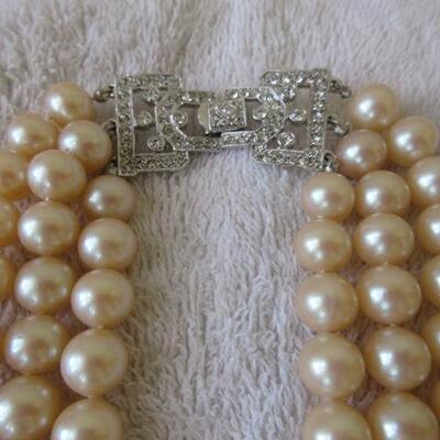 Vintage Imitation Pearl Necklaces