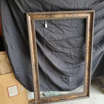 Large frame only 43 by 26 buyer pays shipping in addition to bid