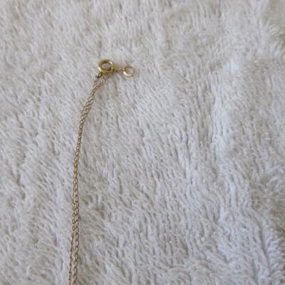 14kt Gold Bell Pendant