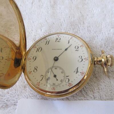 Waltham Hunter Case Pocket Watch