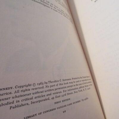 Theodore Sorensen "Kennedy " book