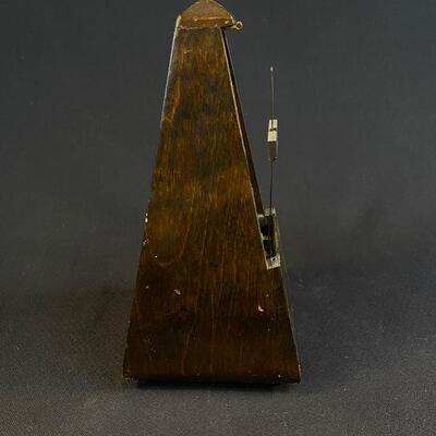 Vintage Hardwood Metronome - Works Nicely