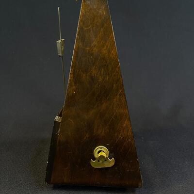 Vintage Hardwood Metronome - Works Nicely