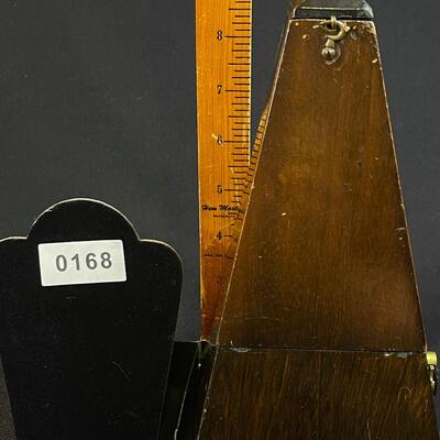 Vintage Hardwood Metronome - Works Nicely