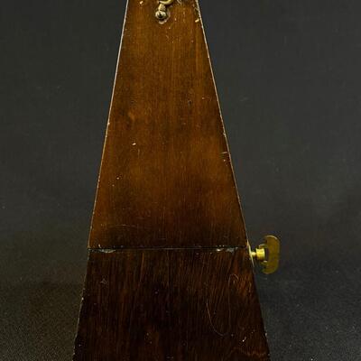 Vintage Hardwood Metronome - Works Nicely