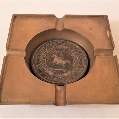 Lot #3  1960's Great Seal of the Confederacy Ashtray