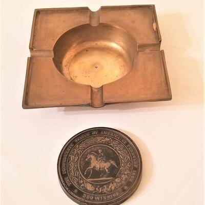 Lot #3  1960's Great Seal of the Confederacy Ashtray