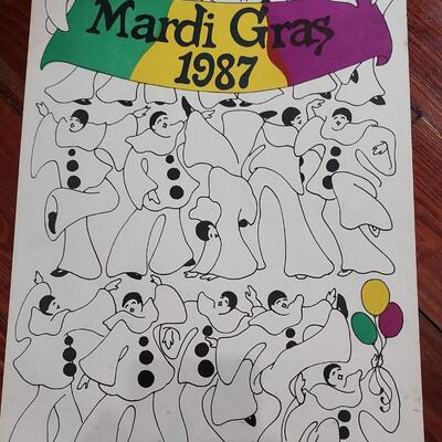1987 Mardi Gras Poster