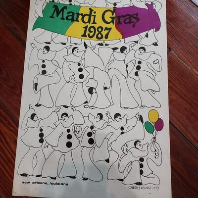 1987 Mardi Gras Poster