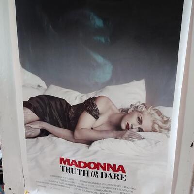 Madonna truth or dare poster