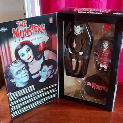 The Munsters action figure boy and his doll
